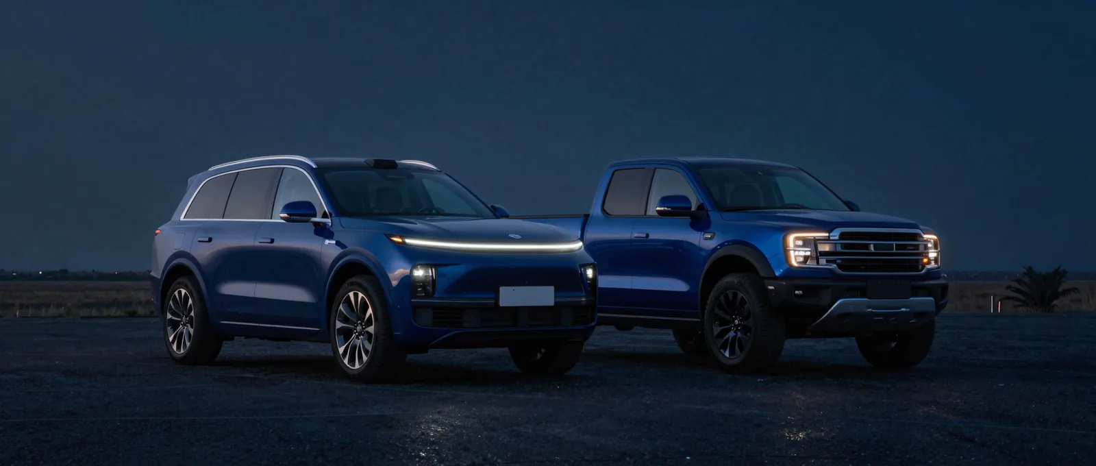 SUV ve 4x4 pickup araçlar yan yana, MTV (I) sayılı tarife kapsamında